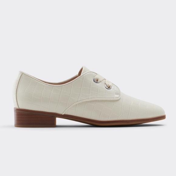 NWT Aldo Oxford shoes Womens 8.5 Crocodile Skin Flex Comfort Technology - Picture 16 of 16